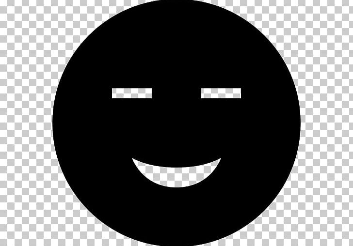 Emoticon Smiley Computer Icons Sadness PNG, Clipart, Black, Black And White, Character, Circle, Closed Eyes Free PNG Download