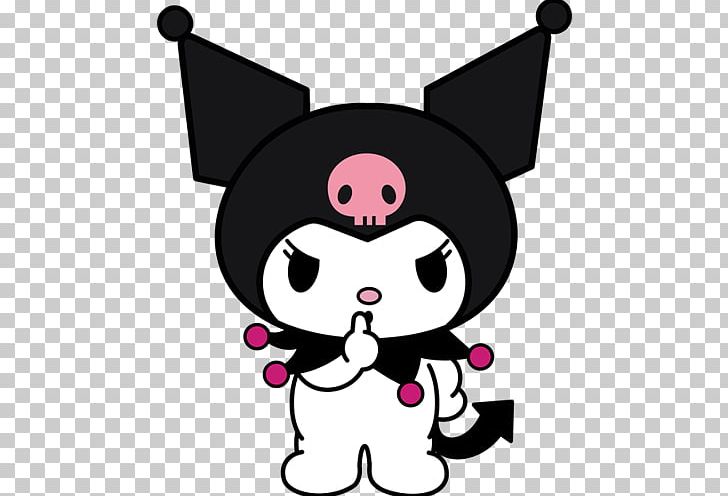 Hello Kitty My Melody Kuromi Sanrio PNG, Clipart, Black, Carnivoran, Cartoon, Cat Like Mammal, Dog Like Mammal Free PNG Download