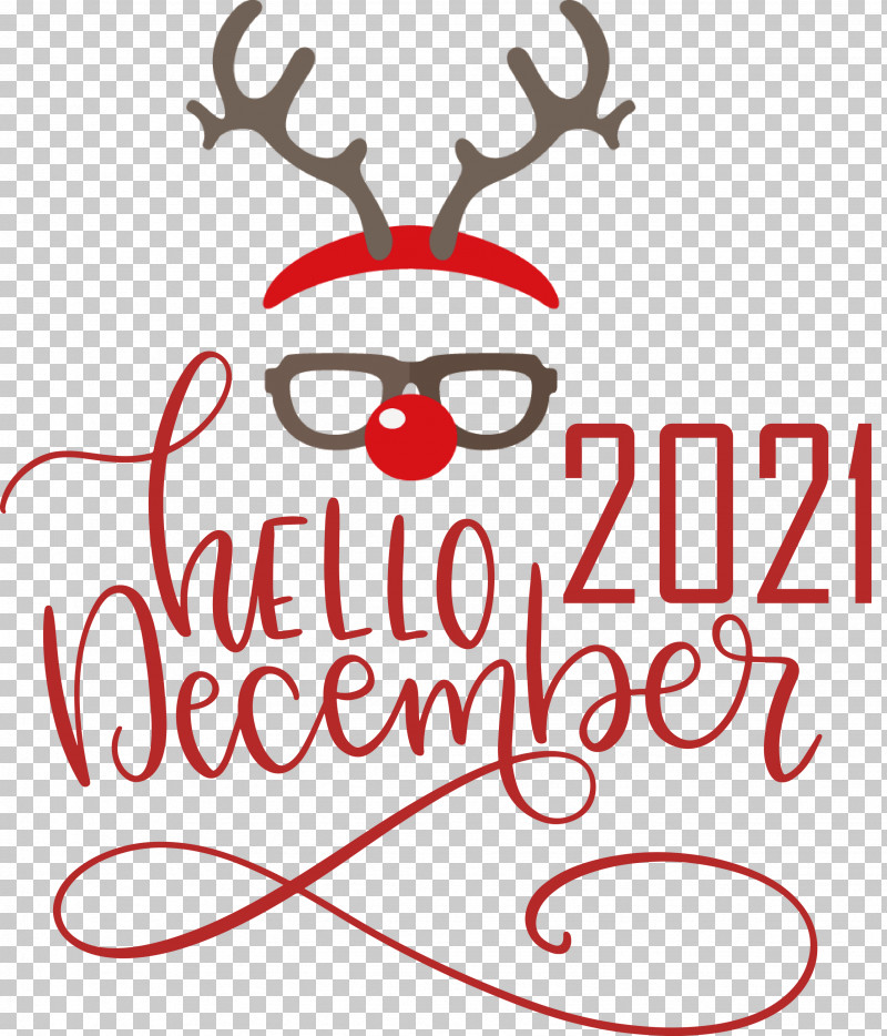 Hello December December Winter PNG, Clipart, Biology, Character, December, Deer, Geometry Free PNG Download