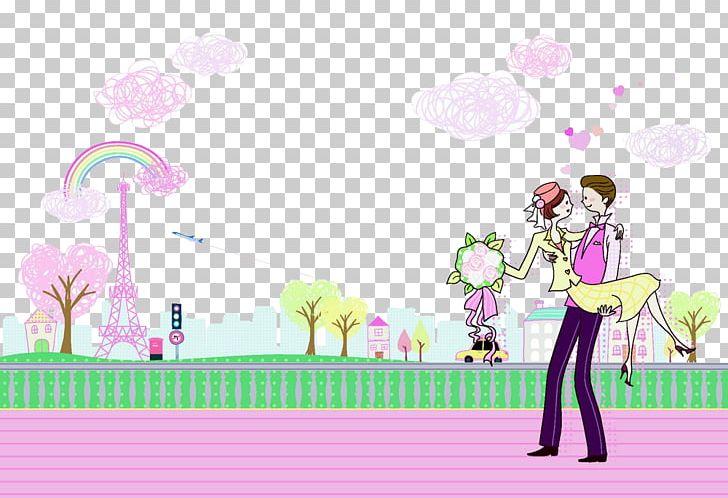 Couple Computer File PNG, Clipart, Cartoon, Computer Wallpaper, Couple, Encapsulated Postscript, Fictional Character Free PNG Download