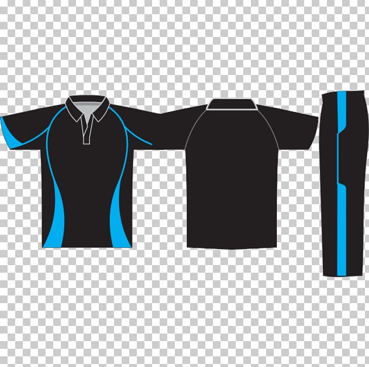 blue and black cricket jersey