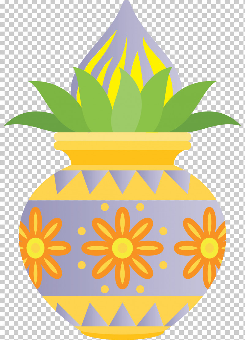 Kalash PNG, Clipart, Flowerpot, Fruit, Kalash, Line, Yellow Free PNG Download