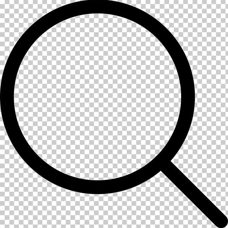 Computer Icons Magnifying Glass PNG, Clipart, Area, Black, Black And White, Circle, Computer Free PNG Download