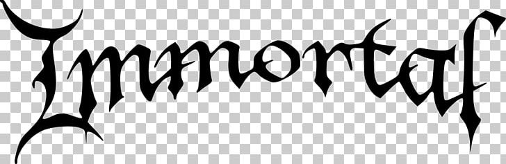 Logo Immortal Wacken Open Air Heavy Metal Black Metal PNG, Clipart, Art, Black, Black And White, Black Metal, Calligraphy Free PNG Download