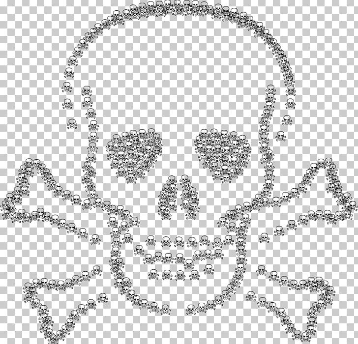 Skull And Crossbones Skull And Bones Pattern PNG, Clipart, Art, Black And White, Bone, Circle, Cross Free PNG Download