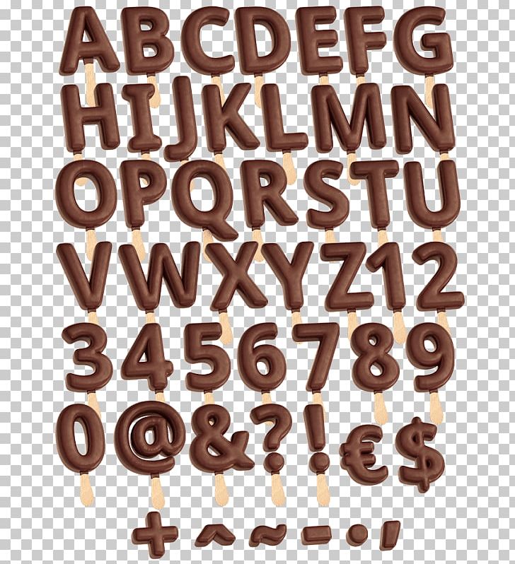 Stencil Typeface Letter Font PNG, Clipart, Alphabet, Brown, Chocolate, Font, Food Free PNG Download