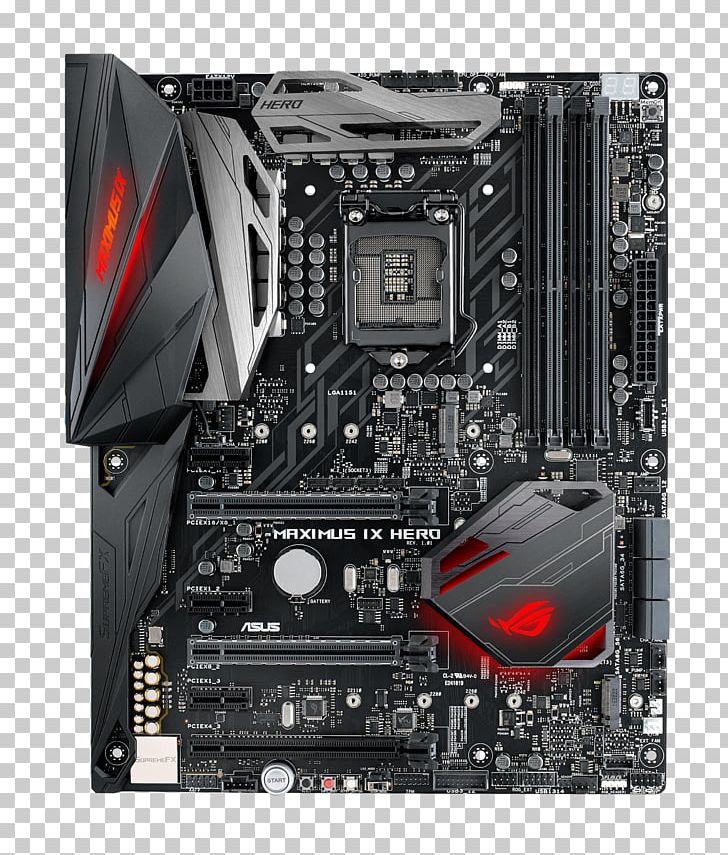 Intel LGA 1151 ASUS Maximus IX Hero Motherboard ATX PNG, Clipart, Asus, Asus Maximus, Asus Maximus Ix Hero, Atx, Computer Accessory Free PNG Download