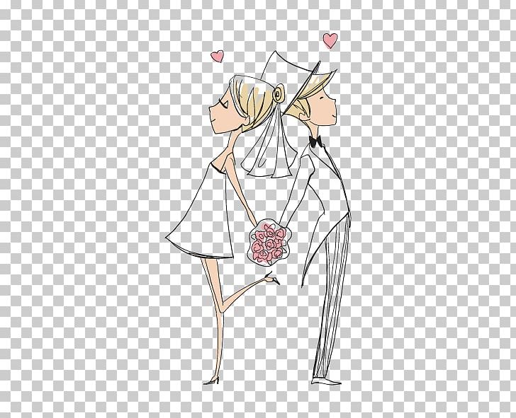 Wedding Bridegroom Marriage Illustration PNG, Clipart, Back, Back To Back, Bouquet, Bride, Brides Free PNG Download