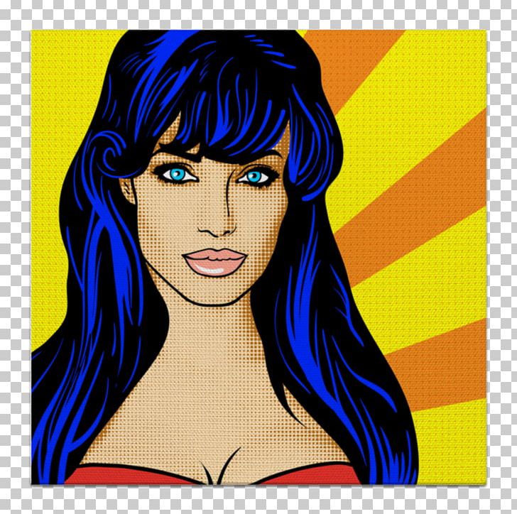 Illustration Pop Art Modern Art Comics PNG, Clipart, Art, Art Pop, Bar, Beauty, Black Hair Free PNG Download