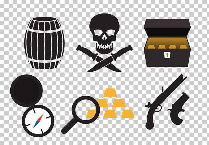 Piracy Jolly Roger Icon PNG, Clipart, Brand, Buried Treasure, Compass, Design Element, Elements Vector Free PNG Download