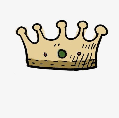 Solid Crown PNG, Clipart, Cartoon, Crown Clipart, Lovely, Solid Clipart, Sprout Free PNG Download