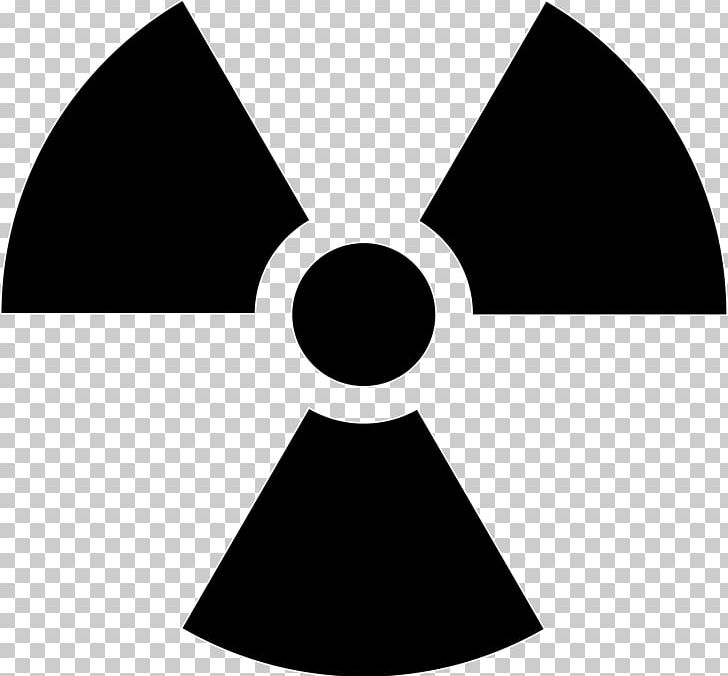 Radioactive Decay Biological Hazard Radiation Hazard Symbol PNG, Clipart, Angle, Atom, Black, Black And White, Circle Free PNG Download