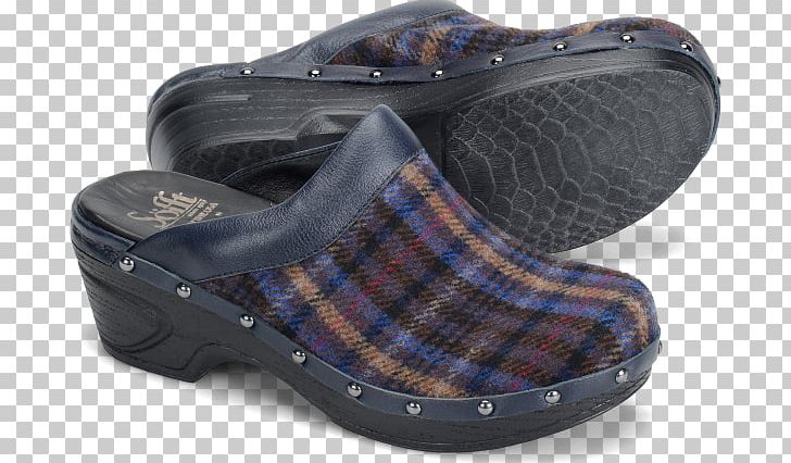Clog Tartan Shoe Textile Blue PNG, Clipart, Blue, Clog, Female, Footwear, Navy Free PNG Download