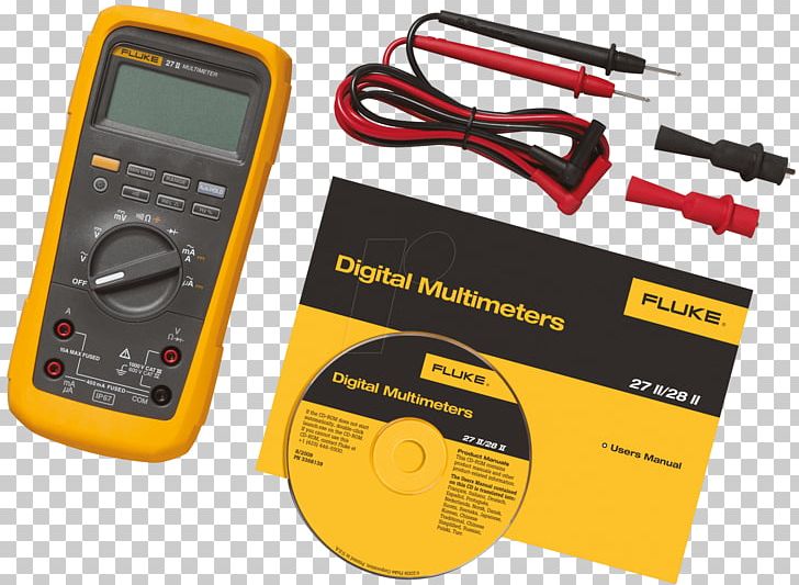 Digital Multimeter Fluke Corporation Electronics Digital Data PNG, Clipart, Capacitance Meter, Digital Data, Digital Multimeter, Edelmann Printing Machines Gmbh, Electric Potential Free PNG Download