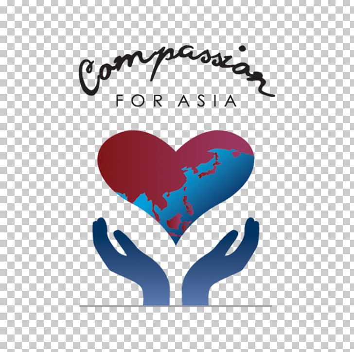 Logo Brand Font PNG, Clipart, Asia, Blue, Brand, Compassion, Heart Free PNG Download