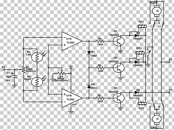 Schematic Technical Drawing Diagram Diode Electronic Circuit PNG, Clipart, Angle, Artwork, Auto Part, Black And White, Circuit Component Free PNG Download