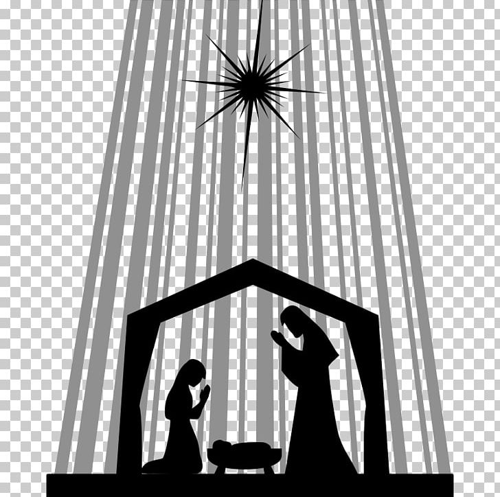 Nativity Scene Manger PNG, Clipart, Baby Jesus Manger Images, Black And White, Building, Child Jesus, Christmas Free PNG Download