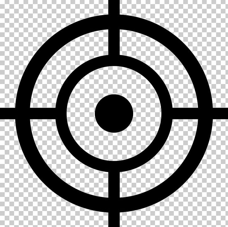 Computer Icons Reticle Telescopic Sight PNG, Clipart, Area, Avatar, Black And White, Circle, Computer Icons Free PNG Download