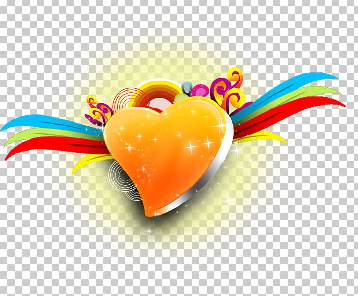 Orange Love PNG, Clipart, Clip Art, Color, Colorful, Computer Wallpaper, Decorative Patterns Free PNG Download