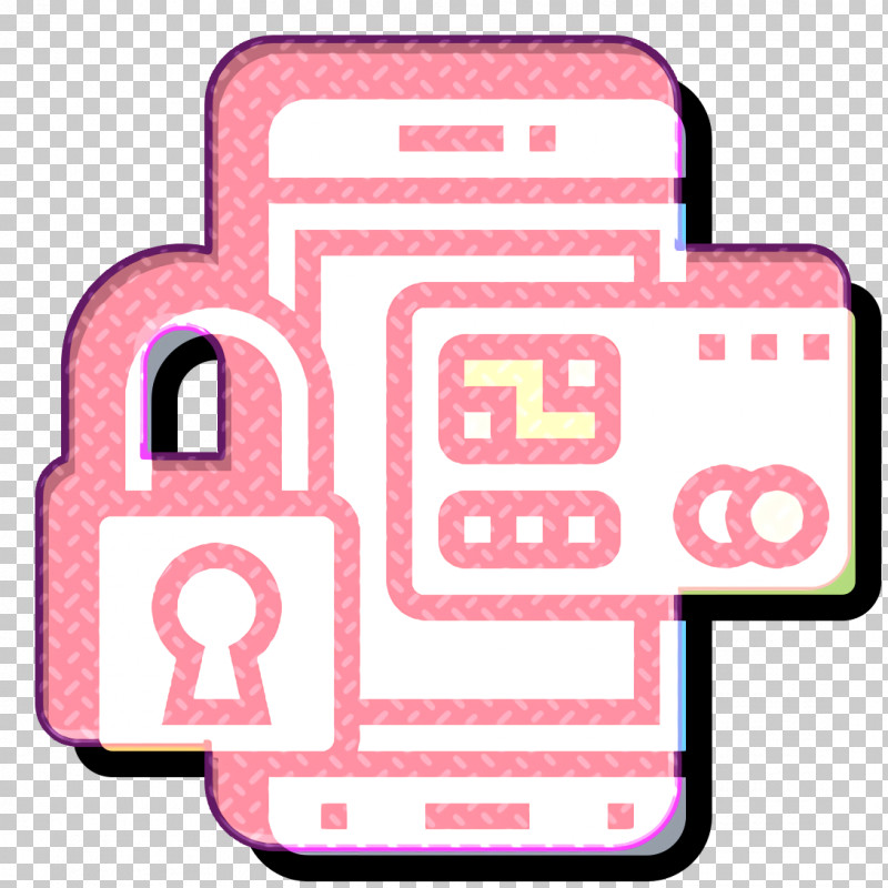 Digital Banking Icon Secure Payment Icon PNG, Clipart, Digital Banking Icon, Line, Pink, Secure Payment Icon, Text Free PNG Download