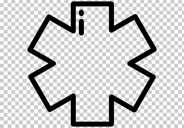 Star Of Life Emergency Medical Services Computer Icons PNG, Clipart, Ambulance, Area, Asterisk, Black And White, Computer Icons Free PNG Download