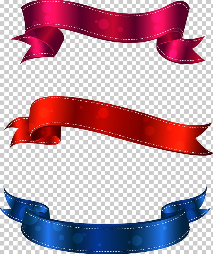 Euclidean Ribbon Color PNG, Clipart, Banner, Colored, Colored Ribbon, Computer Icons, Design Free PNG Download