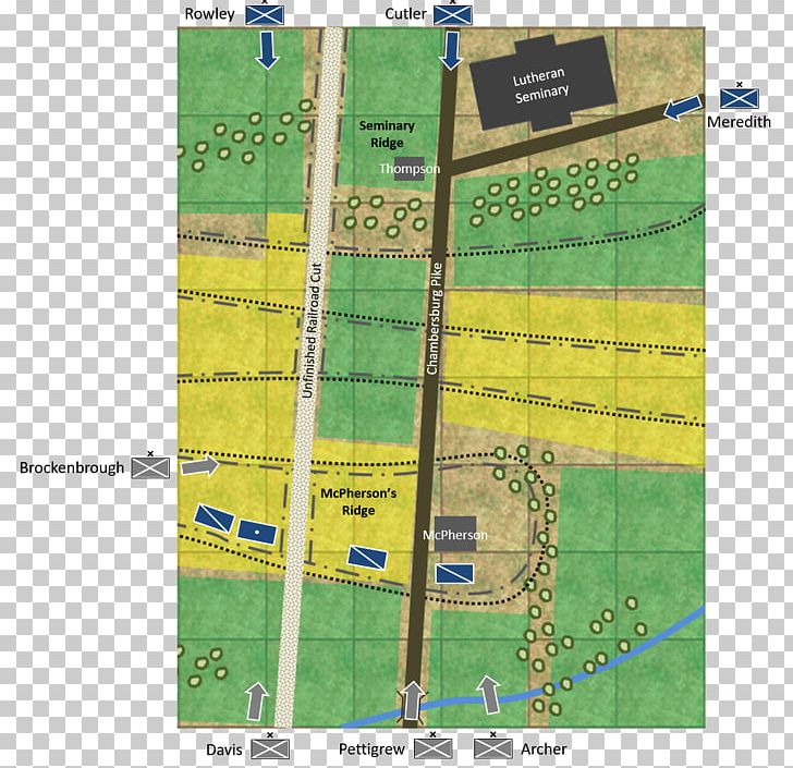 Map McPherson Ridge Land Lot Buford PNG, Clipart, 11th Indian Infantry Brigade, Angle, Area, Buford, Cavalry Free PNG Download