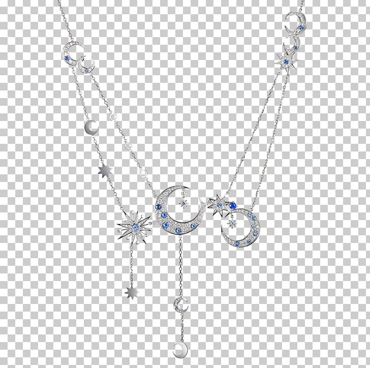 Necklace Silver Cobalt Blue Chain Body Jewellery PNG, Clipart, Blue, Body Jewellery, Body Jewelry, Chain, Cobalt Free PNG Download
