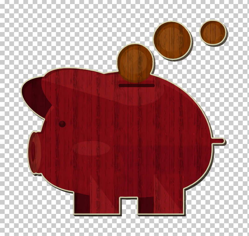 Piggy Bank Icon Business Icon Save Icon PNG, Clipart, Business Icon, Piggy Bank Icon, Red, Save Icon, Wood Free PNG Download