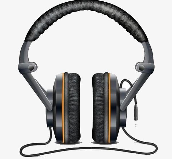 Black Headphones PNG, Clipart, Black Clipart, Contemporary, Creative, Detailed, Headphones Free PNG Download