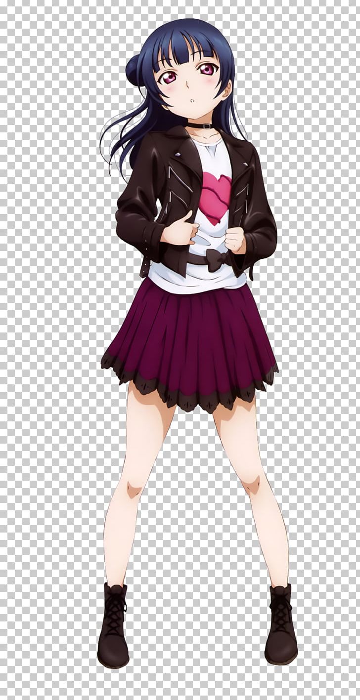 Love Live! School Idol Festival Love Live! Sunshine!! Aqours Strawberry Trapper Anime PNG, Clipart, Anime, Aozora Jumping Heart, Aqours, Black Hair, Brown Hair Free PNG Download