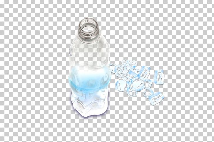 Mineral Water Ice Bottle PNG, Clipart, Blue, Body Jewelry, Bottle, Bottled Water, Crystal Free PNG Download