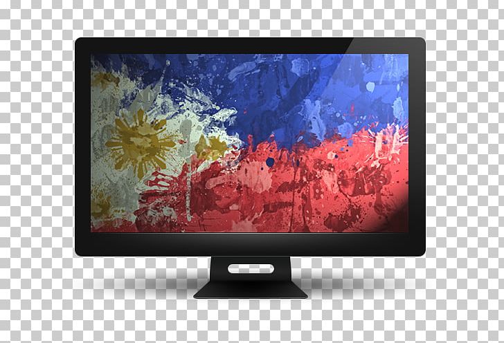 Flag Of The Philippines Art Painting PNG, Clipart, Art, Computer Monitor, Computer Wallpaper, Desktop Wallpaper, Display Device Free PNG Download
