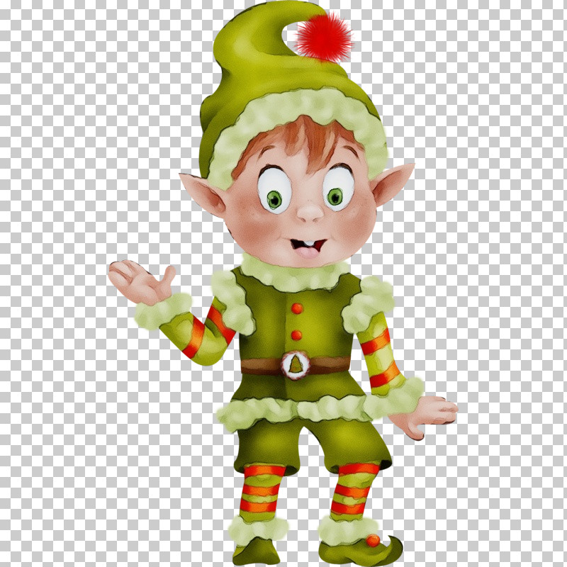Christmas Elf PNG, Clipart, Cartoon, Christmas Elf, Figurine, Paint, Toy Free PNG Download