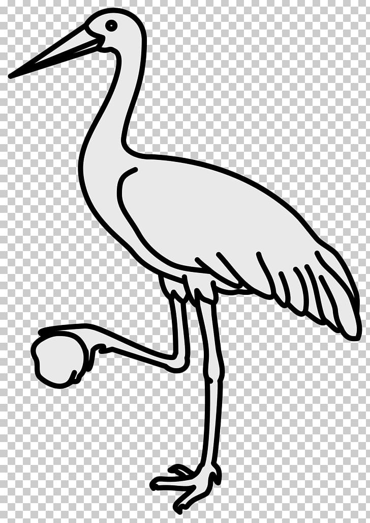 Crane Line Art Drawing PNG, Clipart, Animals, Artwork, Beak, Bird, Black And White Free PNG Download