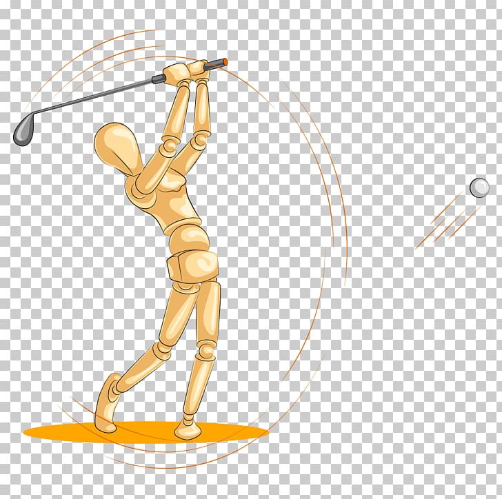 Golf Sport Euclidean PNG, Clipart, Adobe Illustrator, Arm, Balance, Ball, Cartoon Free PNG Download