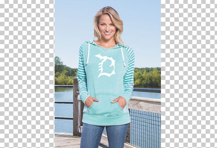 T-shirt Hoodie Sweater Clothing Sleeve PNG, Clipart, Aqua, Blue, Clothing, Com, Electric Blue Free PNG Download