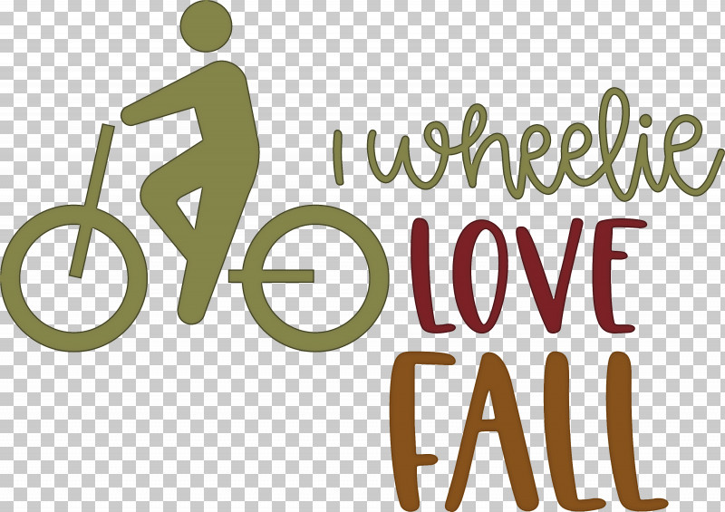 Love Fall Love Autumn I Wheelie Love Fall PNG, Clipart, Behavior, Human, Joint, Line, Logo Free PNG Download