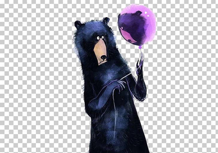 Bear Painter Drawing Art Illustration PNG, Clipart, Accident, Animals, Art, Artist, Balloon Free PNG Download