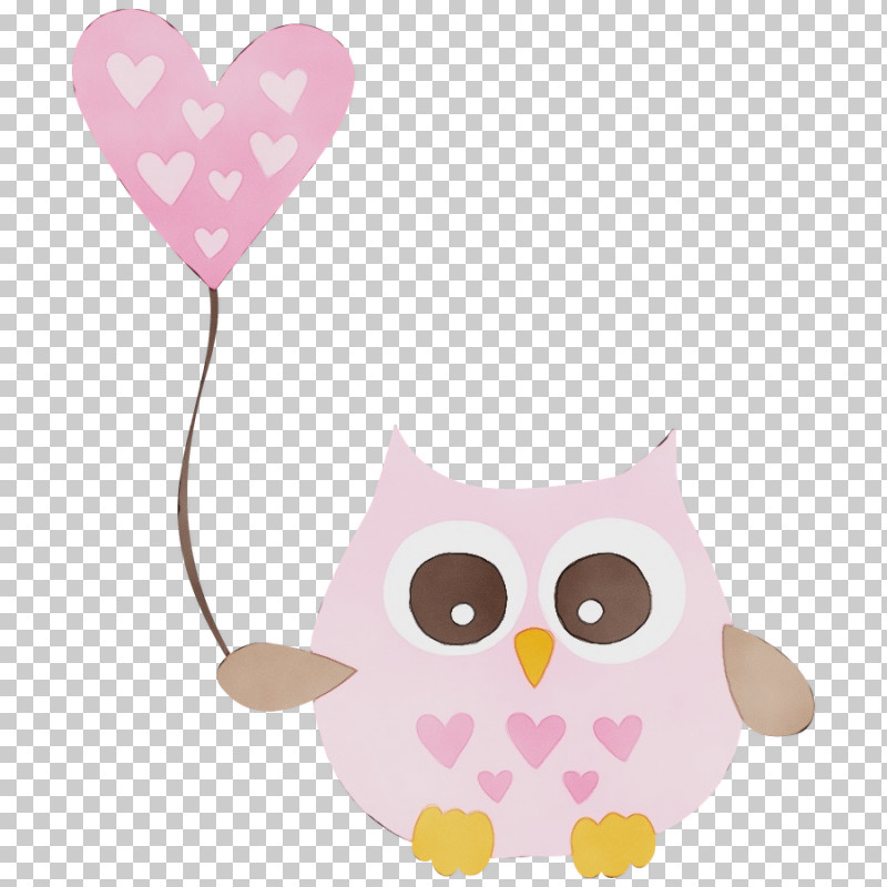 Owls Pink M Beak Heart M-095 PNG, Clipart, Beak, Heart, M095, Owls, Paint Free PNG Download