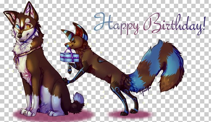 Dog Horse Cartoon Illustration Fauna PNG, Clipart, Animated Cartoon, Birthday, Butterfly, Canidae, Carnivoran Free PNG Download