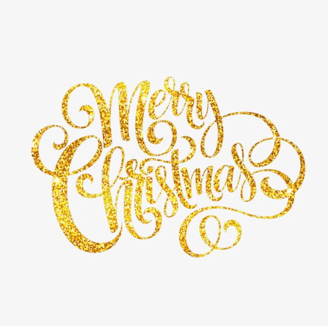 Golden Merry Christmas PNG, Clipart, Christmas, Christmas Clipart, Download, Free, Free Download Free PNG Download