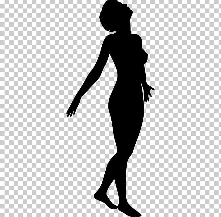 Woman Silhouette Female Drawing PNG, Clipart, Arm, Art, Black, Black And White, Computer Icons Free PNG Download