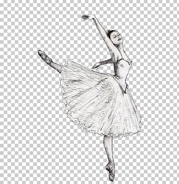 Ballerina sketch | Public domain vectors