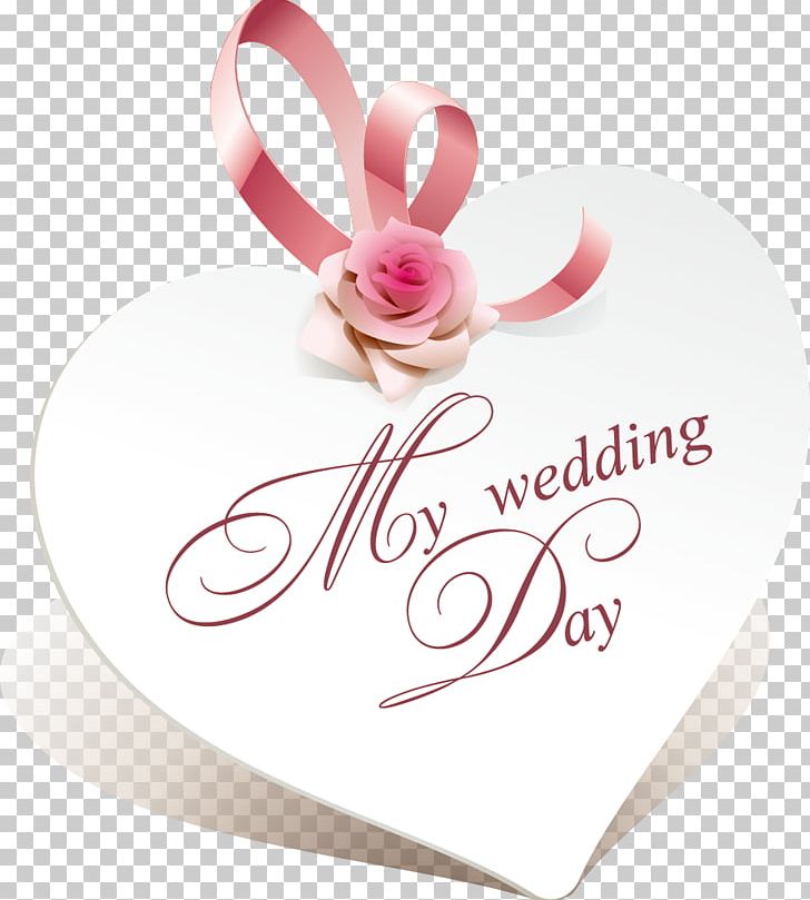 Free: Heart Ribbon - Wedding Heart Background Png 