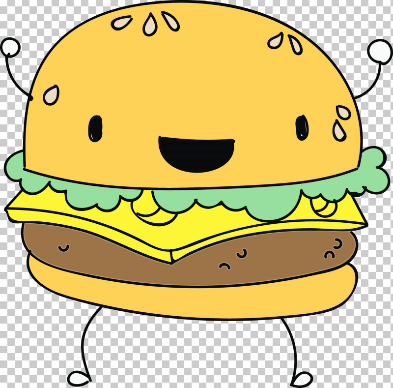 Hamburger PNG, Clipart, American Food, Cartoon, Cheeseburger, Facial Expression, Fast Food Free PNG Download