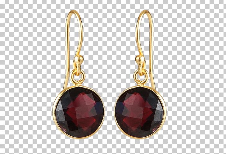 Earring Ruby Gemstone Silver Jewellery PNG, Clipart, Body Jewellery, Body Jewelry, Circle, Earring, Earrings Free PNG Download