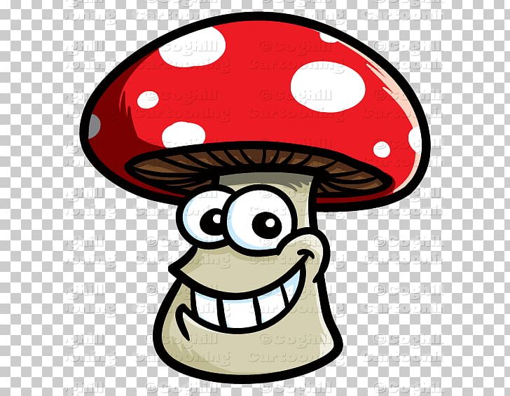 Cartoon Smile Mushroom Fungus PNG, Clipart, Artwork