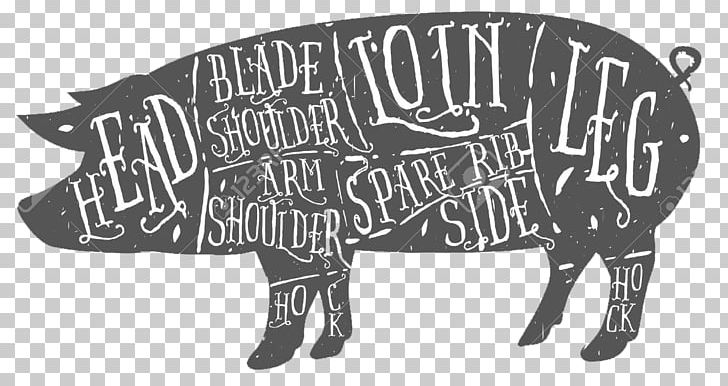 Ham Domestic Pig Meat Bacon PNG, Clipart, Art, Bacon, Black And White, Cattle Like Mammal, Cooking Free PNG Download