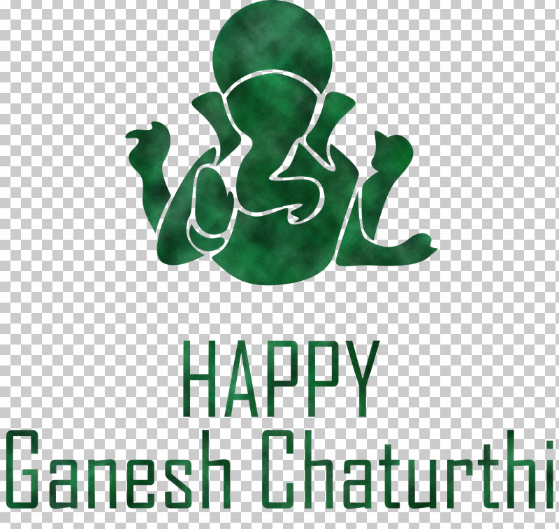 Happy Ganesh Chaturthi Ganesh Chaturthi PNG, Clipart, Biology, Ganesh Chaturthi, Green, Happy Ganesh Chaturthi, Logo Free PNG Download